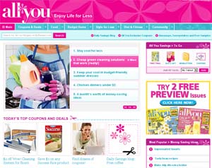 97893 allyou site New All You Website plus ALL YOU Magazine Giveaway