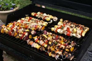 kebabs on grill 2 300x200 kebabs on grill 2