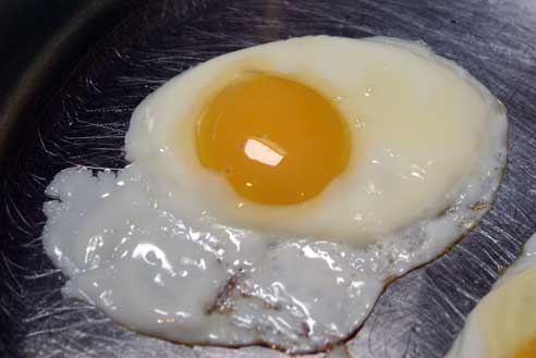 Fried-Egg Fried Egg Sausage Eggwiches