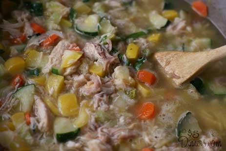Simmering-Chicken-Zucchini- Simmering Chicken Zucchini Chicken Zucchini Stew on Rice