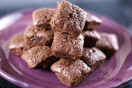 raspberry-brownie-pile raspberry brownie pile Raspberry Chocolate Chip Brownies