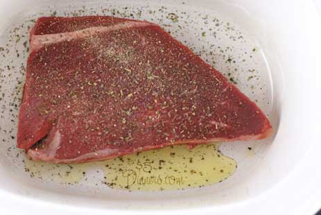 seasoned-beef-roast-in-slow-cooker seasoned beef roast in slow Beef Roast Marinara
