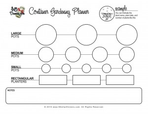 container_gardening container gardening 300x231 FREE Gardening Planner Printables
