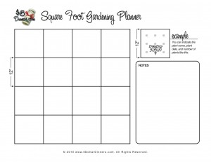 square_foot_gardening square foot gardening 300x231 FREE Gardening Planner Printables