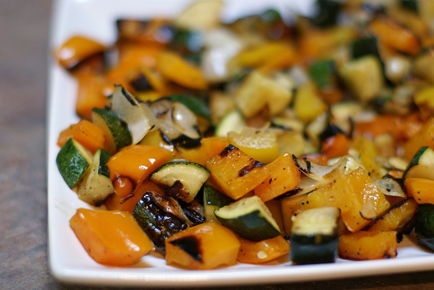 grilled-summer-veggies grilled summer veggies Red Quinoa with Grilled Summer Veggies