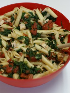 chicken-bacon-florentine-pasta chicken bacon florentine bo 226x300 Batch Cooking Plan Muffins, Bacon, Soup and More