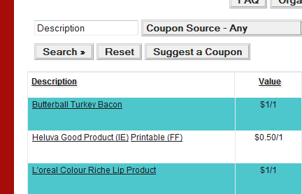MCDB Update MCDB Update Updated! My Coupon Database