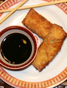 Denises Fast and Fabulous Egg Rolls egg rolls2 229x300 Denises Fast and Fabulous Egg Rolls