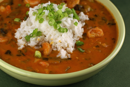 shrimp-okra-spinach-gumbo shrimp okra spinach gumbo Shrimp, Okra and Spinach Gumbo Recipe