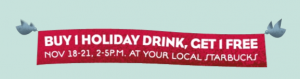 holiday drinks at starbucks 300x79 Printable Coupons: Hellmans, Kraft, Kelloggs, Starbucks and More!