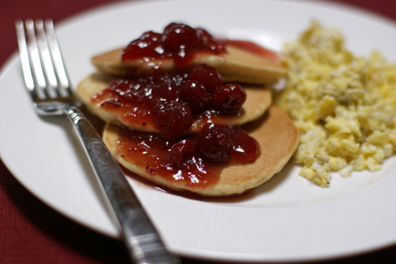 maple-cranberry-pancakes maple cranberry pancakes Maple Cranberry Syrup Recipe Plus Batch Cooking Plan (and my Thanksgiving Plan)