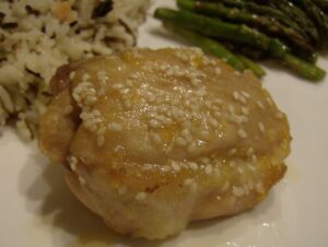 Aleas Orange Sesame Chicken and Butter Tossed Asparagus Aleas Orange Chicken 300x226 Aleas Orange Sesame Chicken and Butter Tossed Asparagus