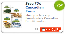 cascadian farm coupon New Organic Coupons   $.75/1 Muir Glen and $.75/1 Cascadian Farm