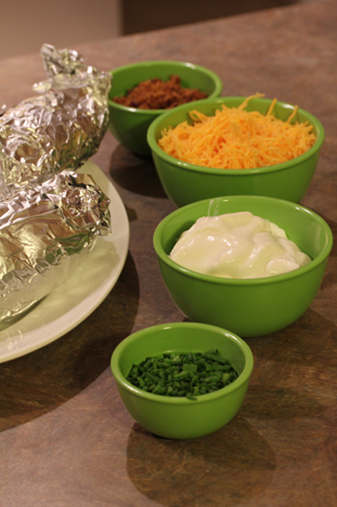 potato-bar potato bar What Do You Serve Dinner Guests?! Reader Question