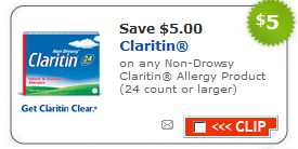 Claritin Coupon 5 in France