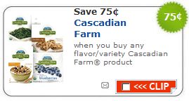 cascadian farm coupon cascadian farm coupon $.75/1 Cascadian Farm Coupon