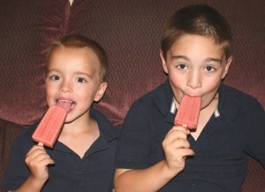 Denises Fruit Smoothie Popsicles pops1 300x217 Denises Fruit Smoothie Popsicles