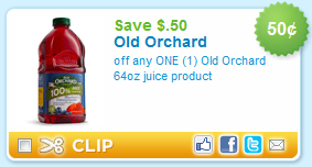 old orchard coupon Old Orchard Juice Coupons 