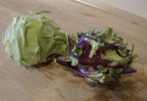 Kohlrabi Bulbs 640x440 300x206 Aleas Broccoli Salad with Kohlrabi and Chicken