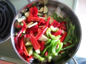 blog pics 076 300x225 Danas Marinated Vegetable Pasta