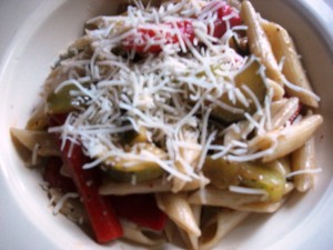 blog pics 078 300x225 Danas Marinated Vegetable Pasta