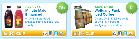 minute maid and wolfgang puck beverage coupons minute maid and wolfgang puck beverage coupons Printable Coupons: Back to Nature, Burlesons, Gerber, Hefty and More