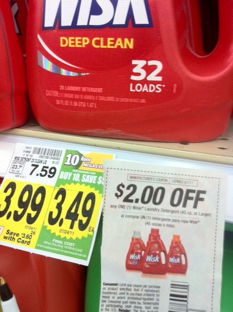 Wisk Coupon Match Up photo64 Shopping Trip(s) & Pantry Challenge Update