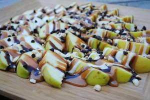 apple nachos 300x200 Apple Nachos – Kids in the Kitchen