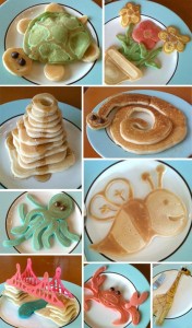 pancakes 176x300 Pancake Creations   Kids in the Kitchen