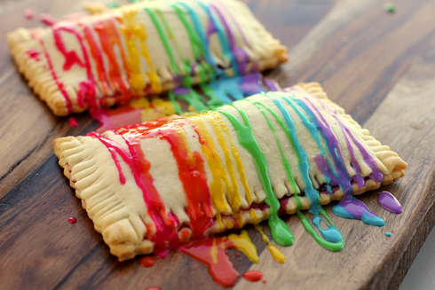 rainbow poptarts rainbow poptarts Homemade Rainbow Poptarts