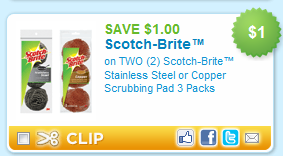 scotch brite coupons New Scotch Brite Printable Coupons   A Clean Kitchen for Less!