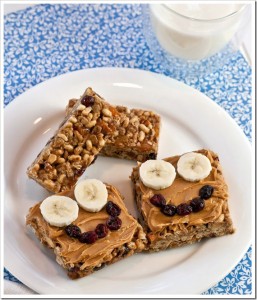 smiling granola bars 257x300 Granola Bar Smilies