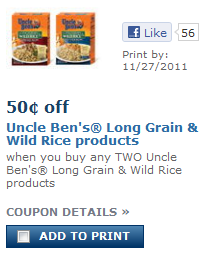 uncle bens rice coupon uncle bens rice coupon Uncle Bens Rice Poducts Printable Coupons