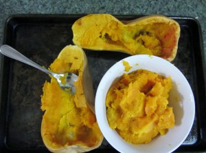 Butternut Roasted 300x222 Lindseys Savory Butternut Soup   Food Allergies on a Budget