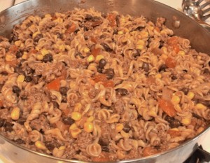 Alea's Southwest Pasta Skillet Southwest Pasta Skillet 640x498 300x233 Aleas Southwest Pasta Skillet