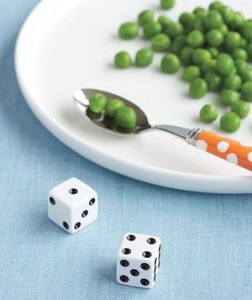 dice 252x300 Rolling Dice for Bites   Kids in the Kitchen