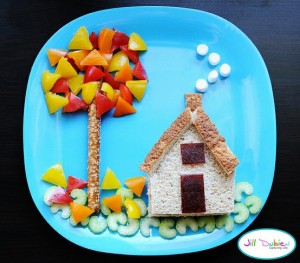 house 300x263 Fall Lunch  Lunchbox Inspiration