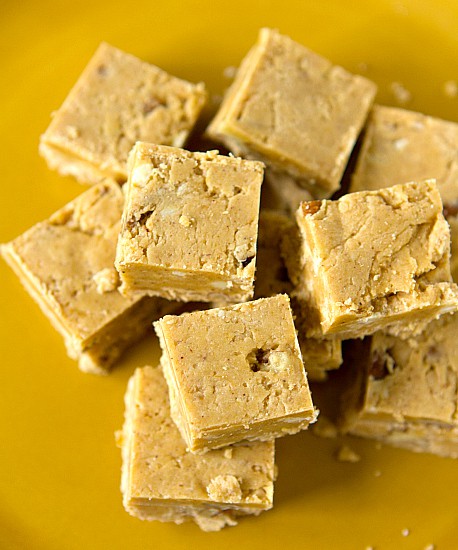 pumpkin fudge Pumpkin Fudge {Brown Eyed Baker}