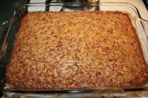 pecanbars6 300x200 Denises Pecan Pie Bars