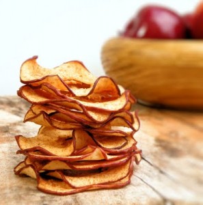 apple chips 297x300 Apple Chips  Kids in the Kitchen