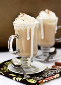 pumpkin spice 214x300 Pumpkin White Hot Chocolate  Sweet Winter Treat
