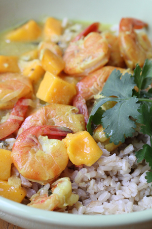 shrimp-mango-curry shrimp mango curry Weekly Meal Plan with Printable Grocery List 4/16