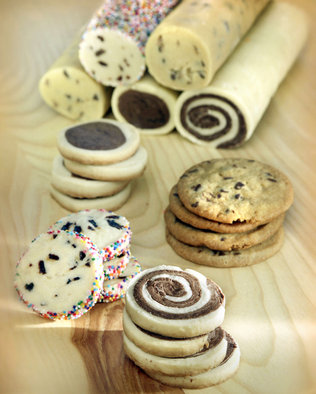 slice and bake cookies Homemade Break ‘n Bake & Other Frozen Cookie Dough Gifts
