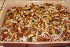 Use croutons in Baked Zucchini Parmesan (640x434) Use croutons in Baked Zucchini Parmesan 640x434 300x203 Aleas Baked Zucchini Parmesan