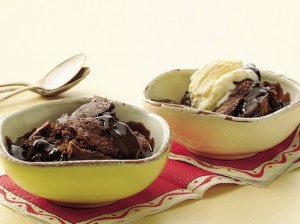 dessert3 300x224 Hot Fudge Pudding Cake  Sweet Winter Treat