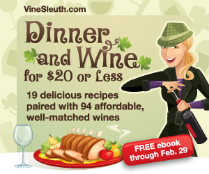 dinner and wine ebook Free e Book from Vine Sleuth   Dinner & Wine for $20 or Less