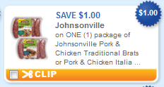 johnsonville brats printable coupon johnsonville brats printable coupon Johnsonville Brats + More Printable Coupons