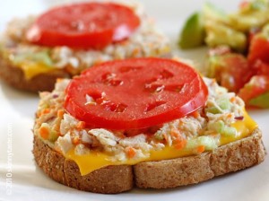 tuna melt 300x224 Skinny Tuna Melt  Lunchbox Inspiration