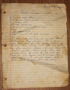 blondies recipe 232x300 Denises Chocolate Chip Blondies 