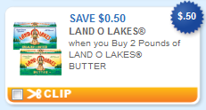 land o lakes butter printable coupon land o lakes butter printable coupon Land O Lakes Butter + More Printable Coupons